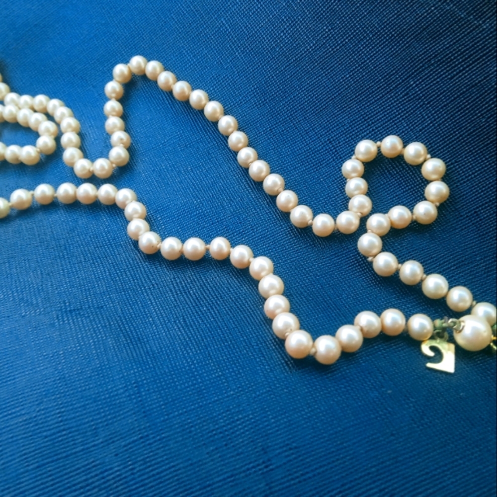 Pierre Cartin Vintage Pearl Necklace